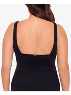 Lauren Ralph Lauren Plus Size Stretch Tankini Top  Color Black Size 18W