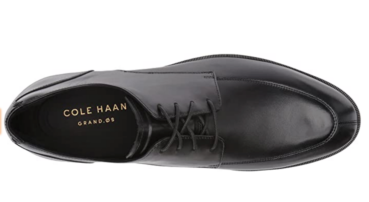 Cole Haan Men's Henry Grand Split OX Oxford Shoes Size 13M Color Black/Black