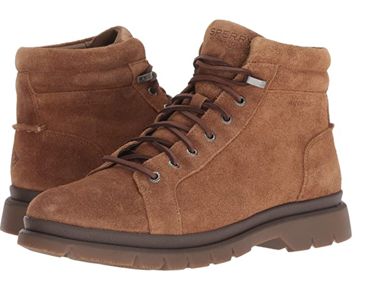 Sperry Men's Watertown LTT Boot  Color Brown Suede Size 11M