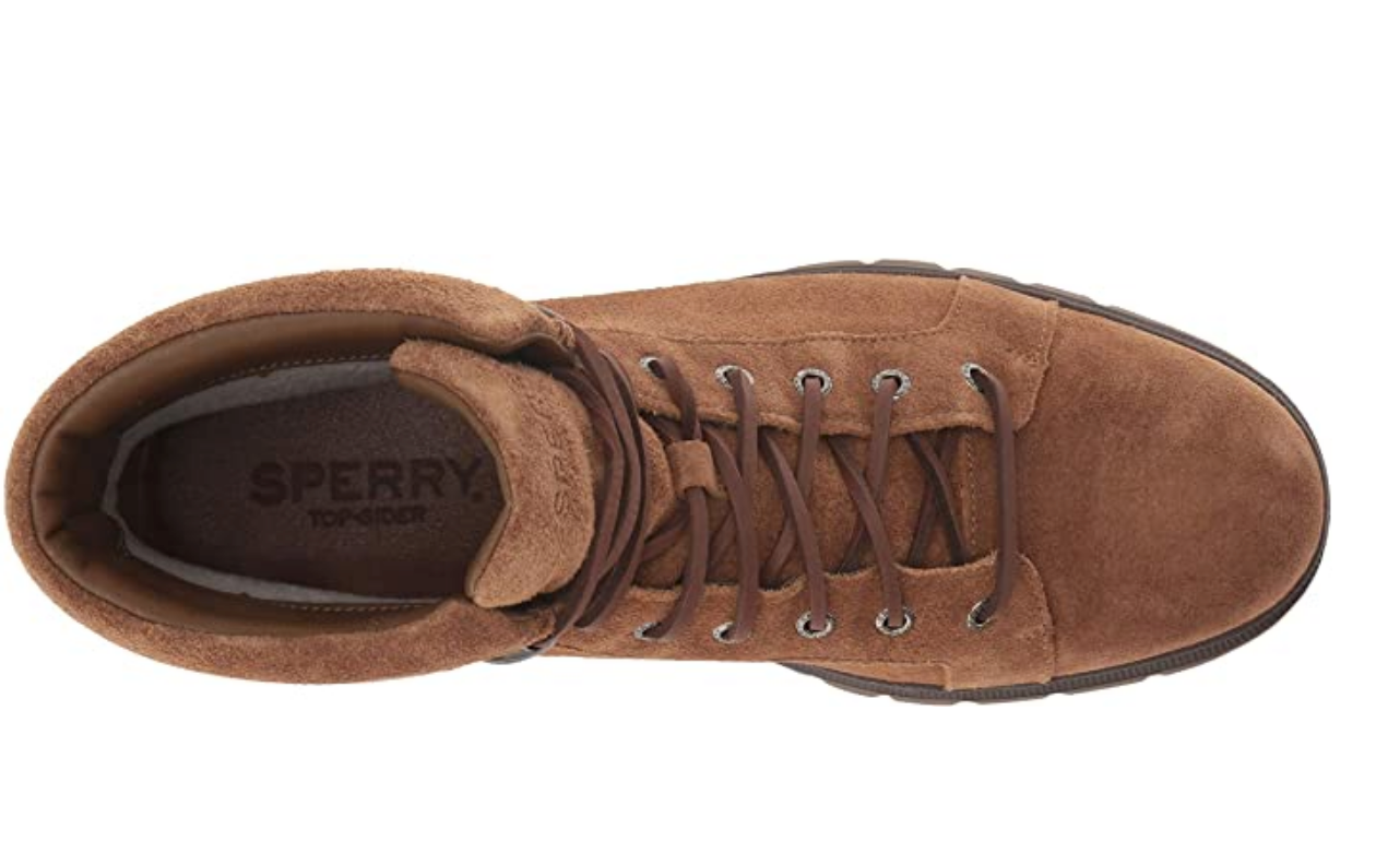Sperry Men's Watertown LTT Boot  Color Brown Suede Size 11M