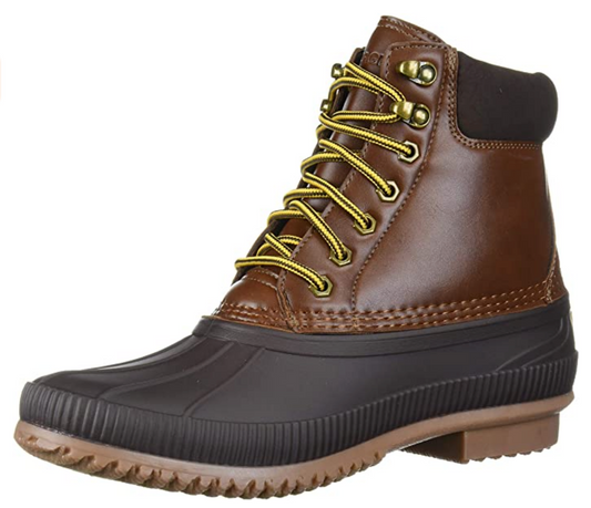 Tommy Hilfiger Men's Colins2 Rain Boot Size: 9M Color: Brown/Cognac