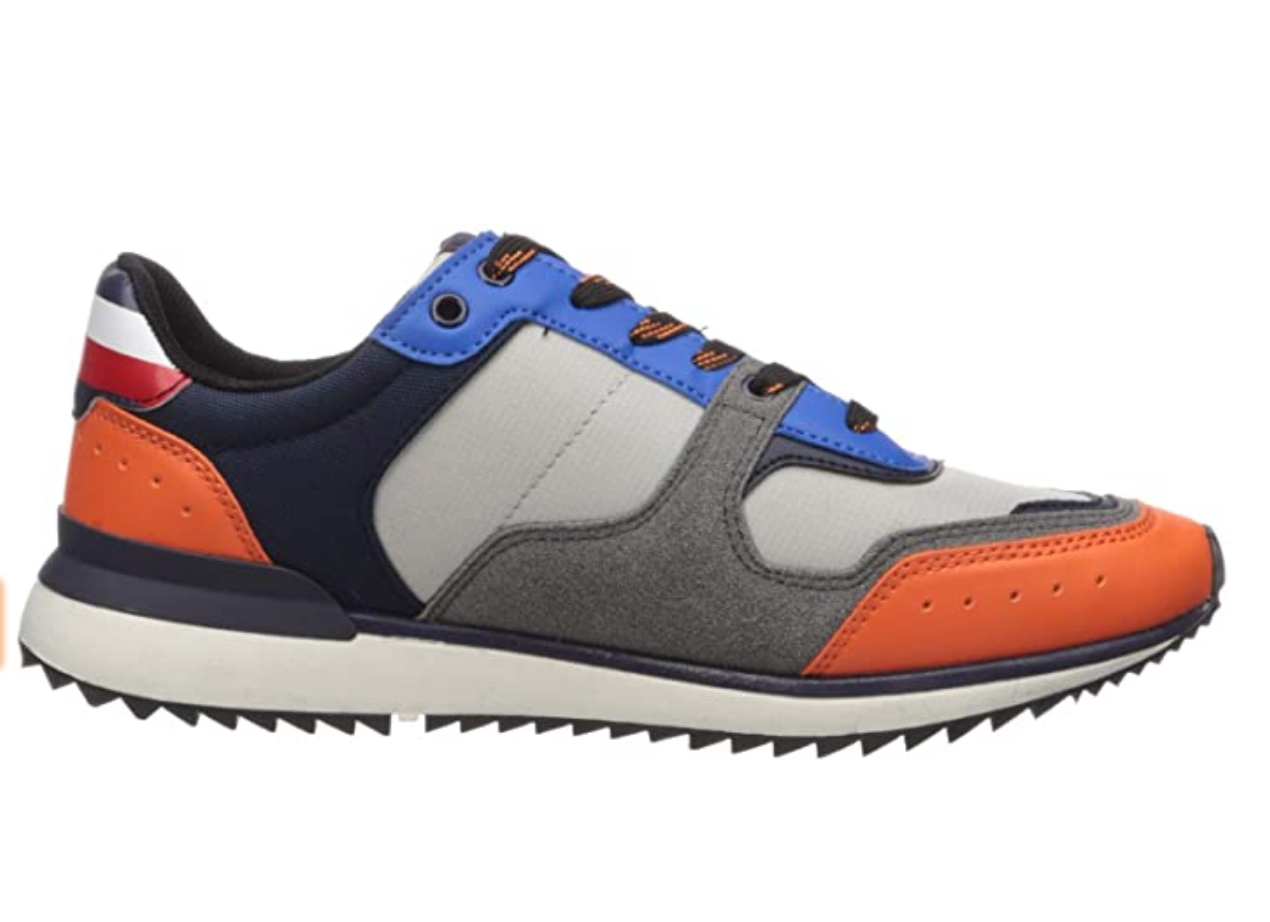 Tommy Hilfiger Men's Volts Sneaker Size: 10.5M Color: Orange