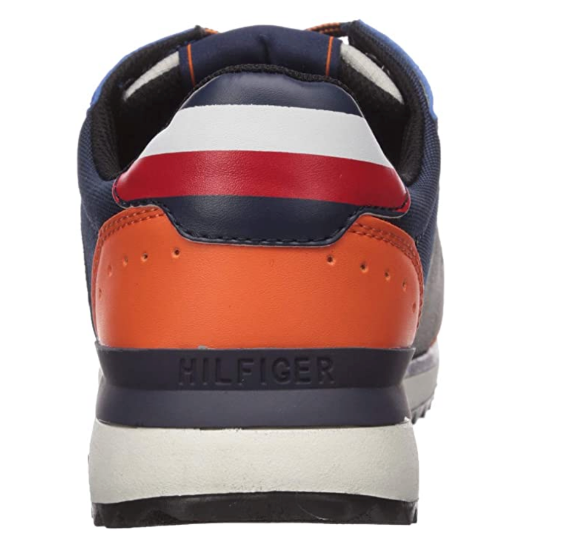 Tommy Hilfiger Men's Volts Sneaker Size: 10.5M Color: Orange
