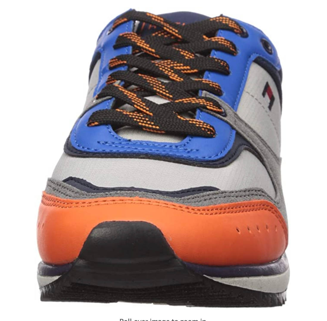 Tommy Hilfiger Men's Volts Sneaker Size: 10.5M Color: Orange