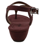 Style & Co. Women's hareet Suede Open Toe Casual Ankle Strap, Blushy, Size 5M