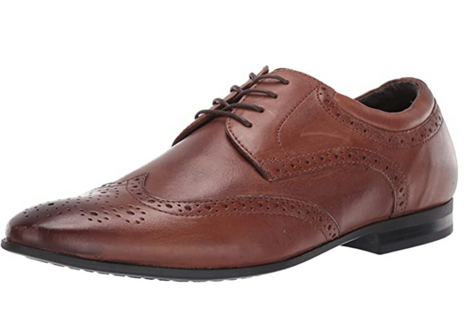 Kenneth Cole REACTION Men's Zeke Lace Up Oxford Size: 11.5M Color: Cognac