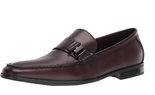 Kenneth Cole New York Men's Aaron Slip on B Loafer Color: Brown Size: 13M