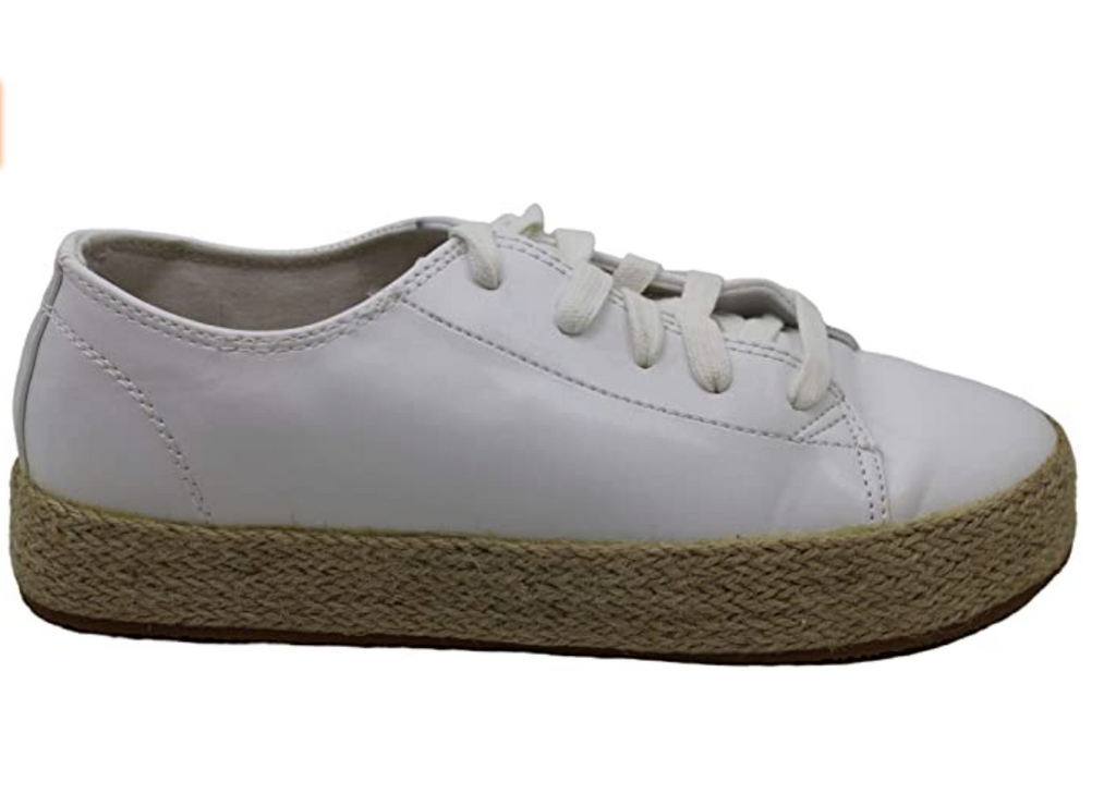 Madden Girl Women's Cannes Flatform Lace Up Sneakers  Color White Size 7