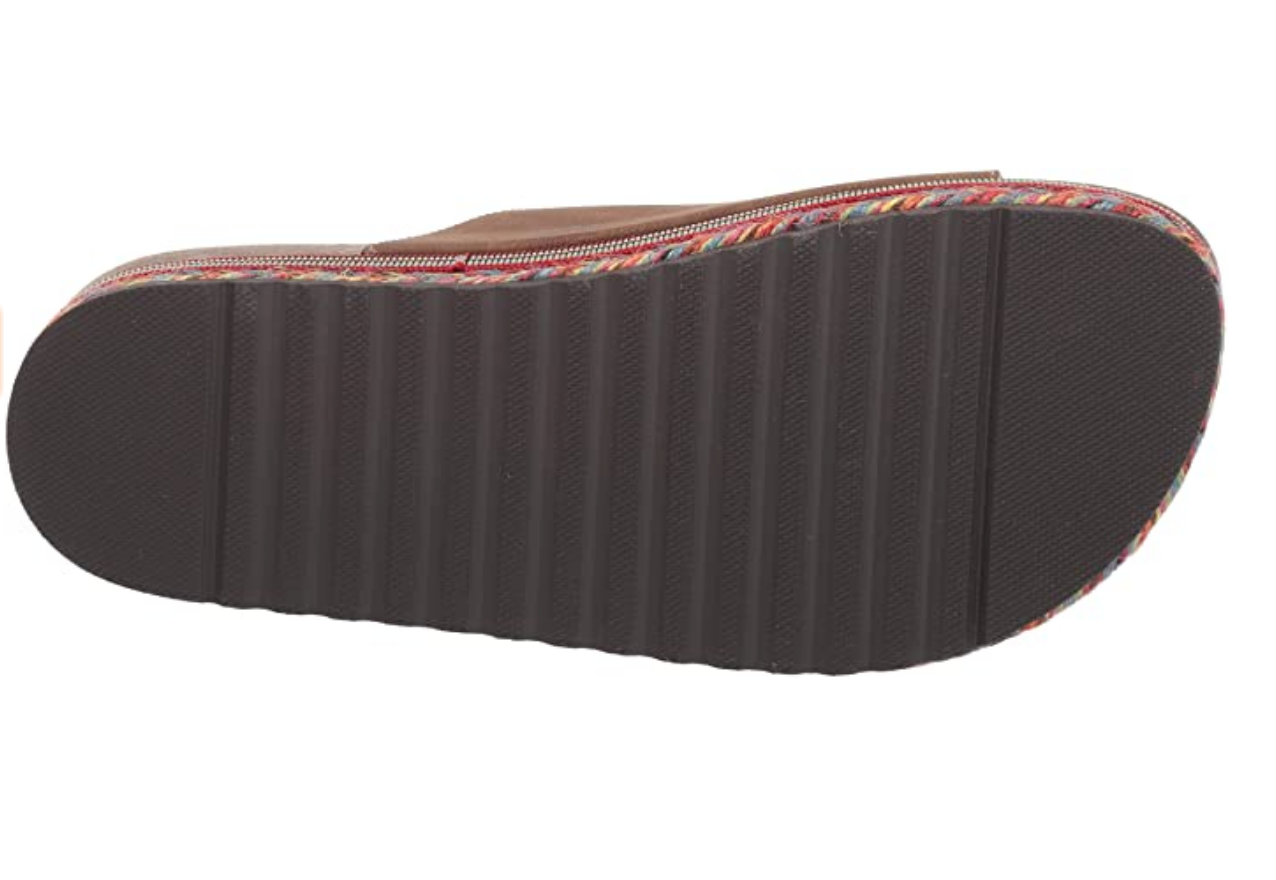 SEVEN DIALS Women's Beverlyn Slide Sandal Color: Brown/Nubuck Size: 10M