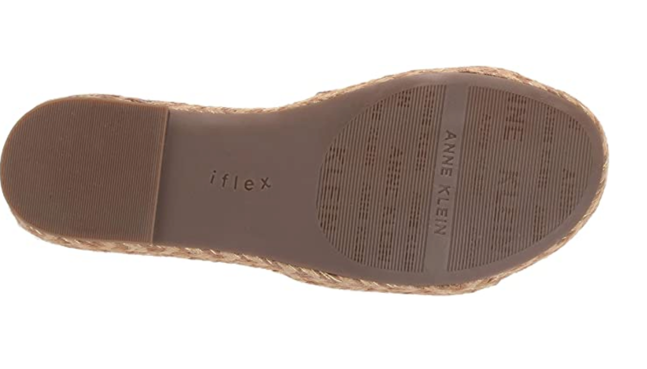 Anne Klein Women's Doris Slide Sandal Color: Tobacco Size: 7