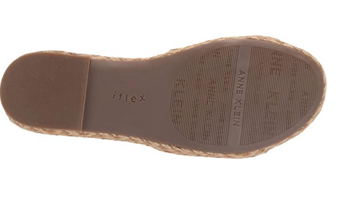 Anne Klein Women's Doris Slide Sandal Color: Tobacco Size: 7