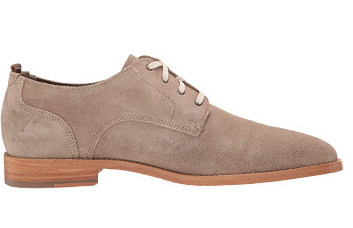 Cole Haan Men's Feathercraft Grand Blucher Ox Oxfords  Desert Beige Suede Size 8