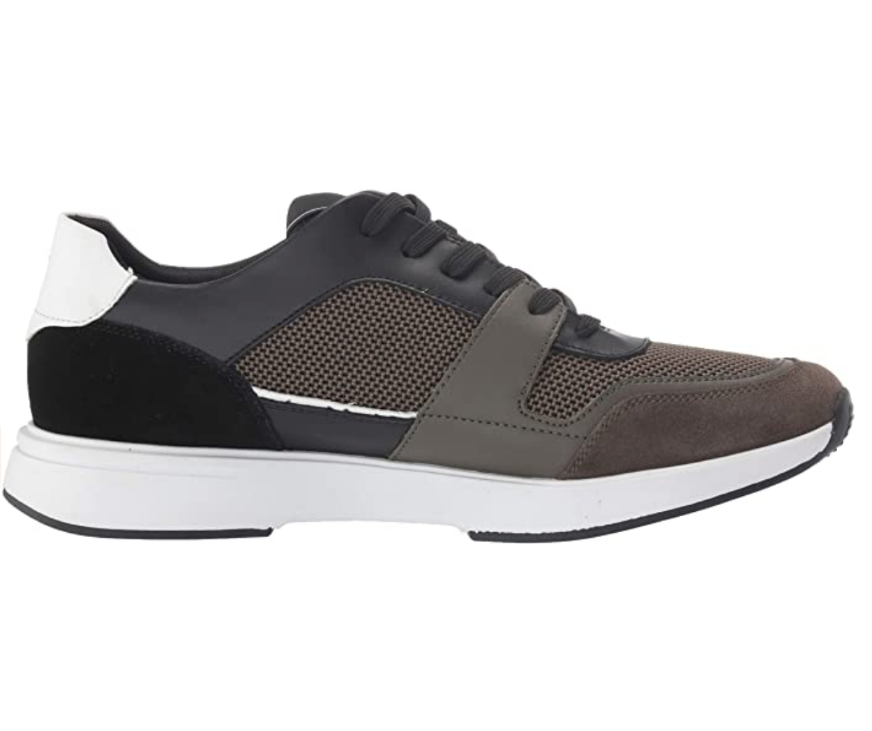 Calvin Klein Men's Dudley Sneakee  Color: Black/Camouflage  Size: 9.5M