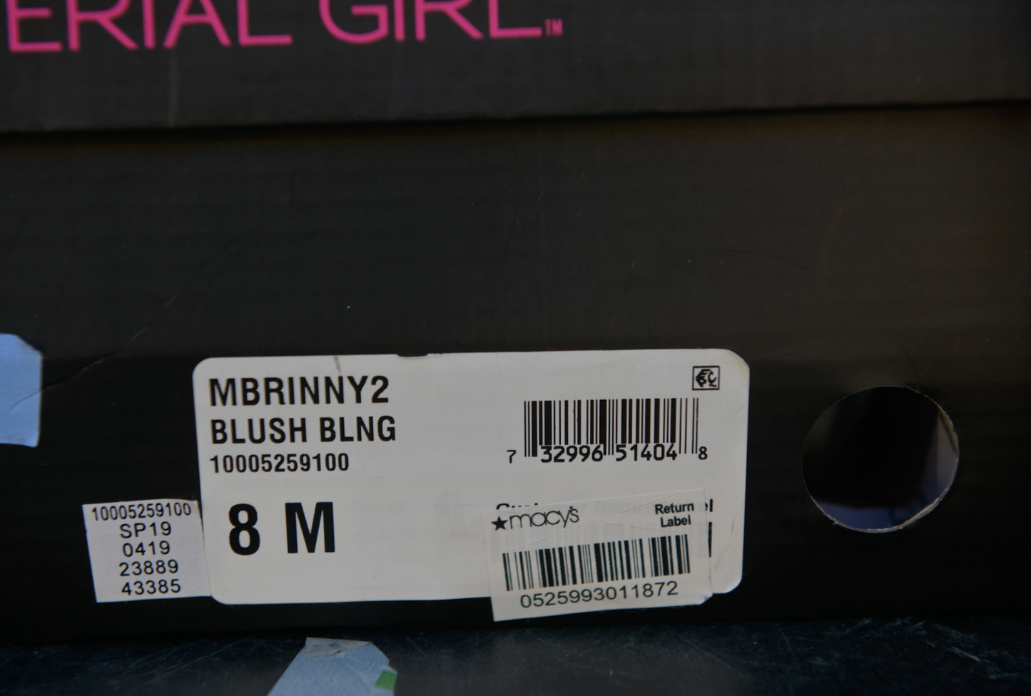 Material Girl Womens Brinny Embellished Open Toe Espadrilles  Color: Pink  Size: 8M