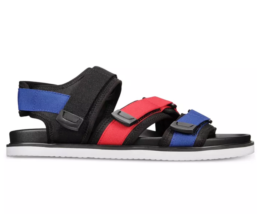 INC International Concepts Men's Diego Sandals  Cobalt Size 9