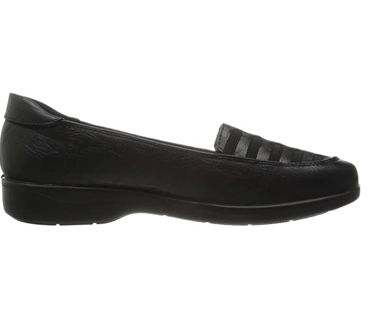 Easy Street Women's Genesis Flat  Color: Black Burnish  Size 7.5WW