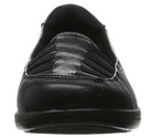 Easy Street Women's Genesis Flat  Color: Black Burnish  Size 7.5WW