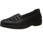 Easy Street Women's Genesis Flat  Color: Black Burnish  Size 7.5WW