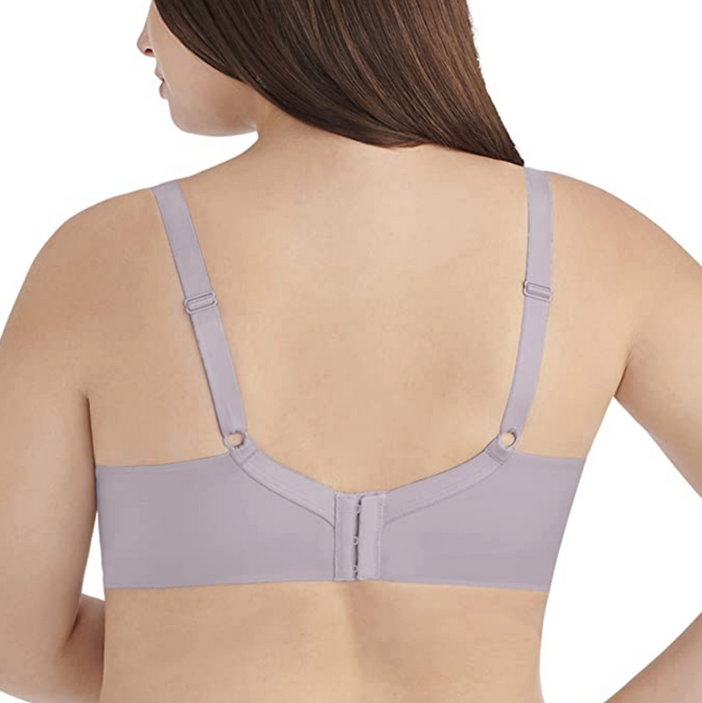 Vanity Fair Womens Nearly Invisible Full Figure Underwire Bra 76207 Size 44DD