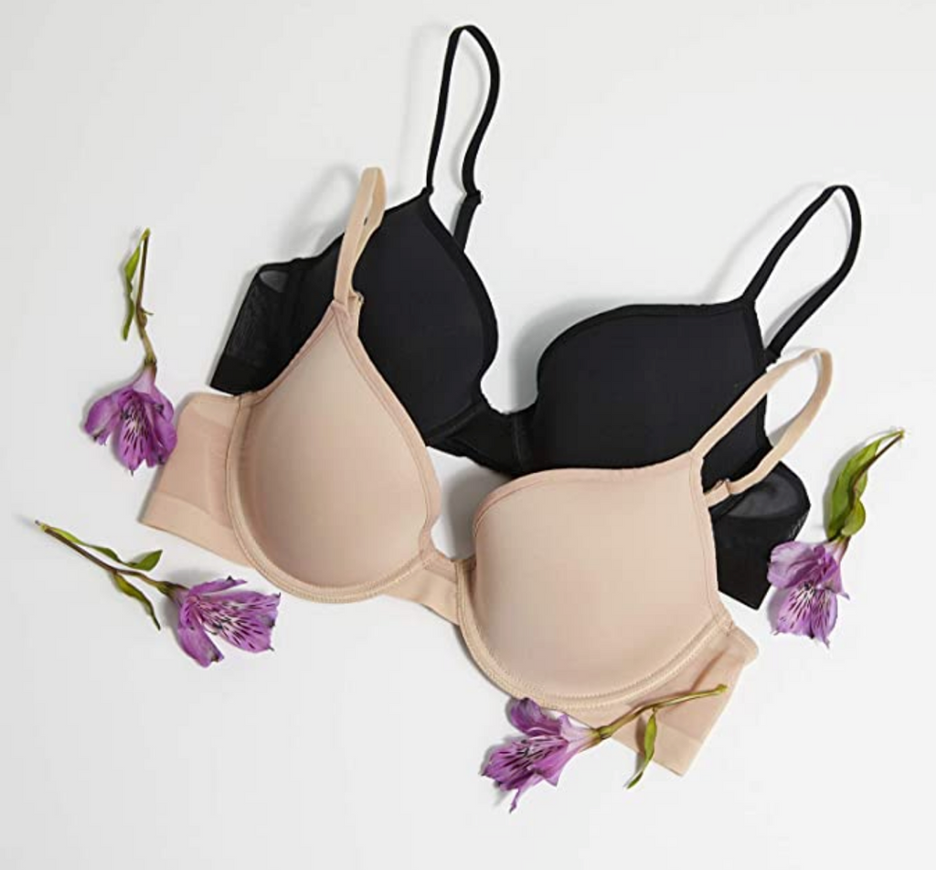OnGossamer Sheer Bliss Breathable Lightwight T-Shirt Bra, Demi Coverage Size 32DD
