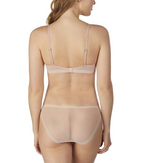 OnGossamer Sheer Bliss Breathable Lightwight T-Shirt Bra, Demi Coverage Size 32DD