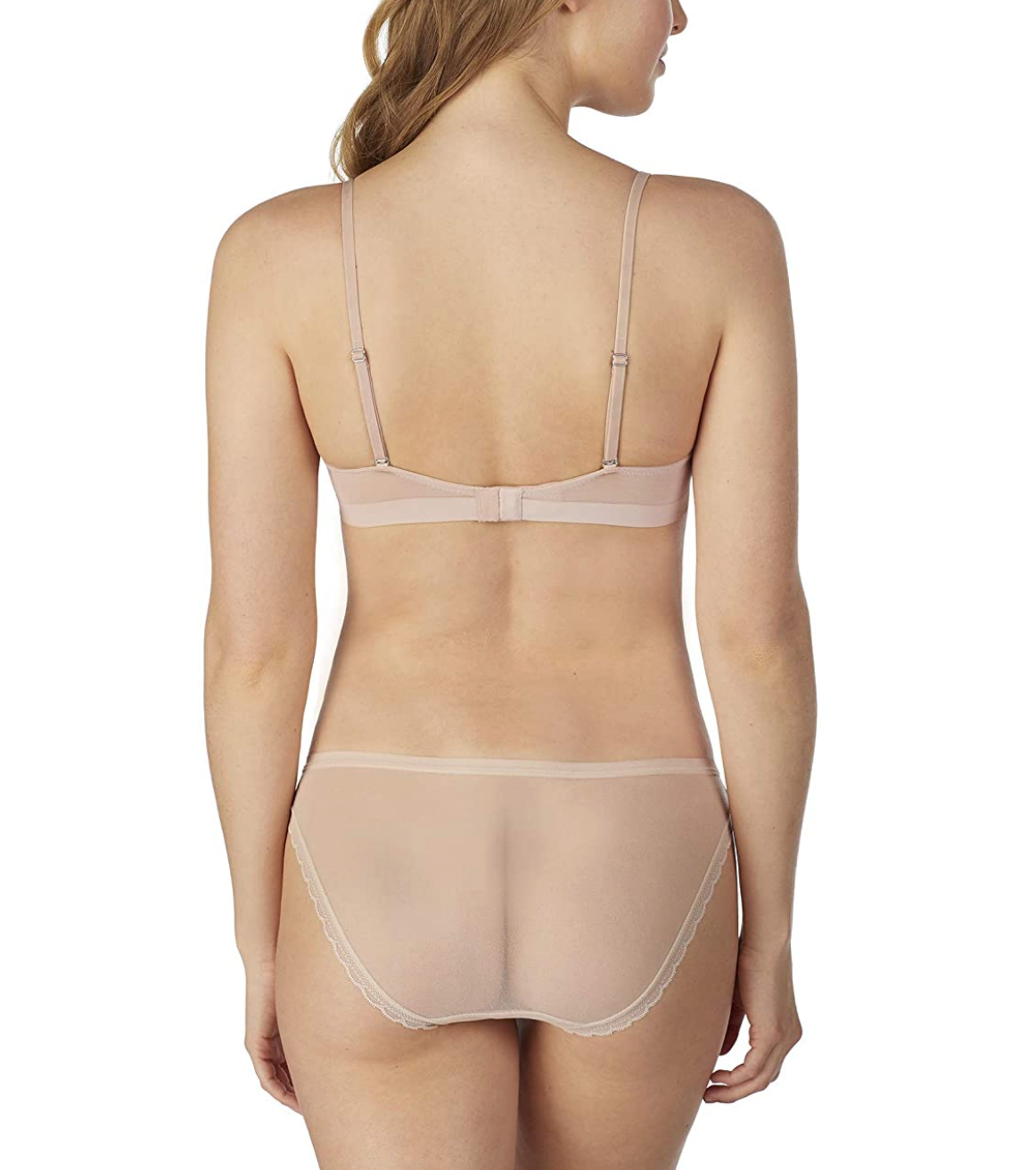 OnGossamer Sheer Bliss Breathable Lightwight T-Shirt Bra, Demi Coverage Size 32DD