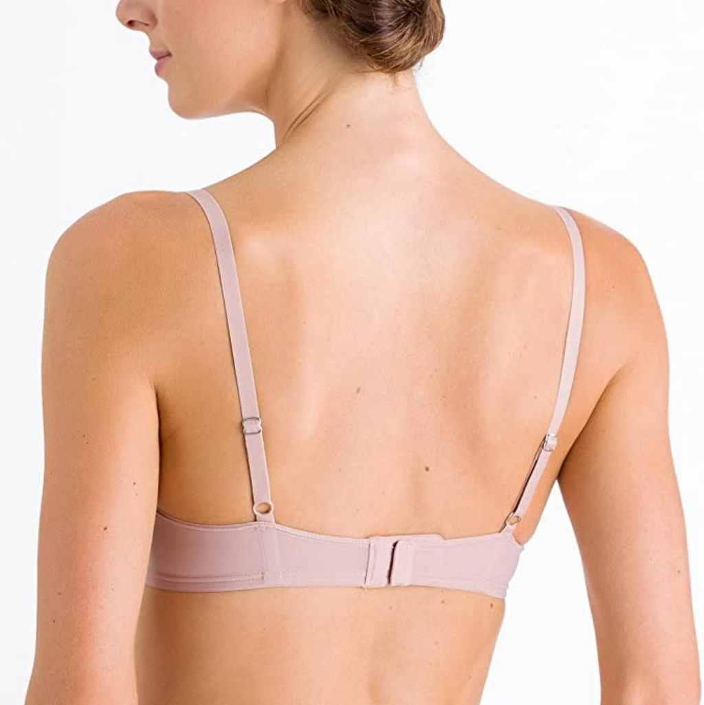 HANRO Women's Smooth Illusion T-Shirt Spacer Bra  Color Natural Size 32C