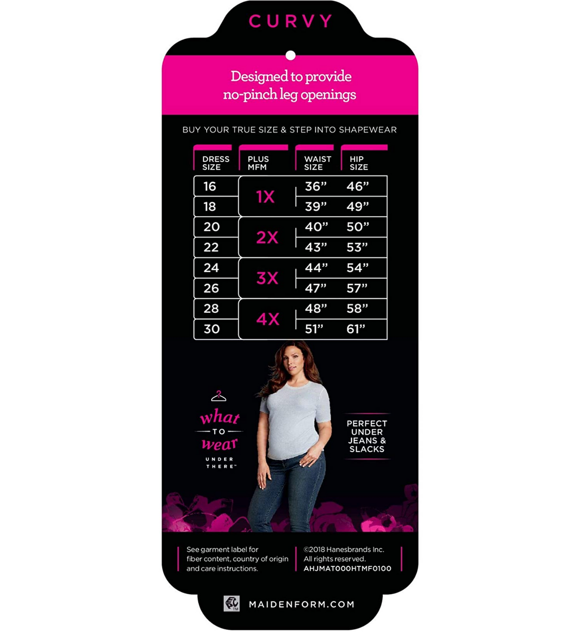 Maidenform Plus Size Tame Your Tummy Brief Size 4XL
