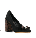 Salvatore Ferragamo Vara Bow Pumps  Color Black Size 8B