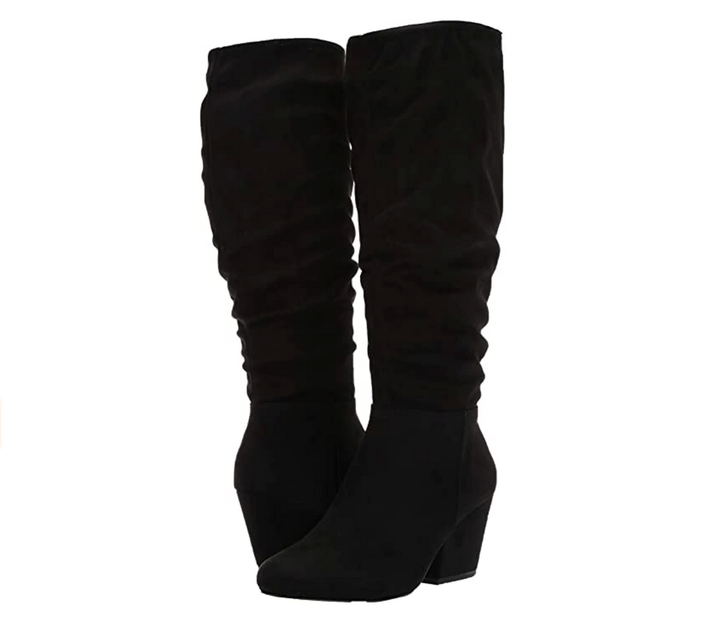 Bella Vita Women's Karen II Mid Calf Boot Color Black Suede Size 6.5N