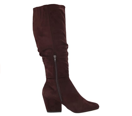 Bella Vita Women's Karen II Mid Calf Boot  Color Brown Suede Size 9M