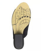 Bella Vita Women's Kathy Mules Sandals  Color Black Kidsuede Size 9M