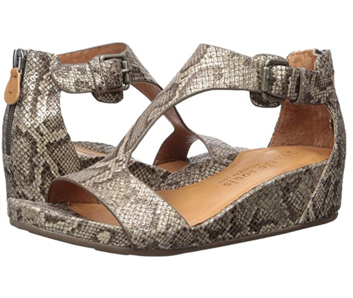 Gentle Souls by Kenneth Cole Women's Gisele Sandal Size 5M