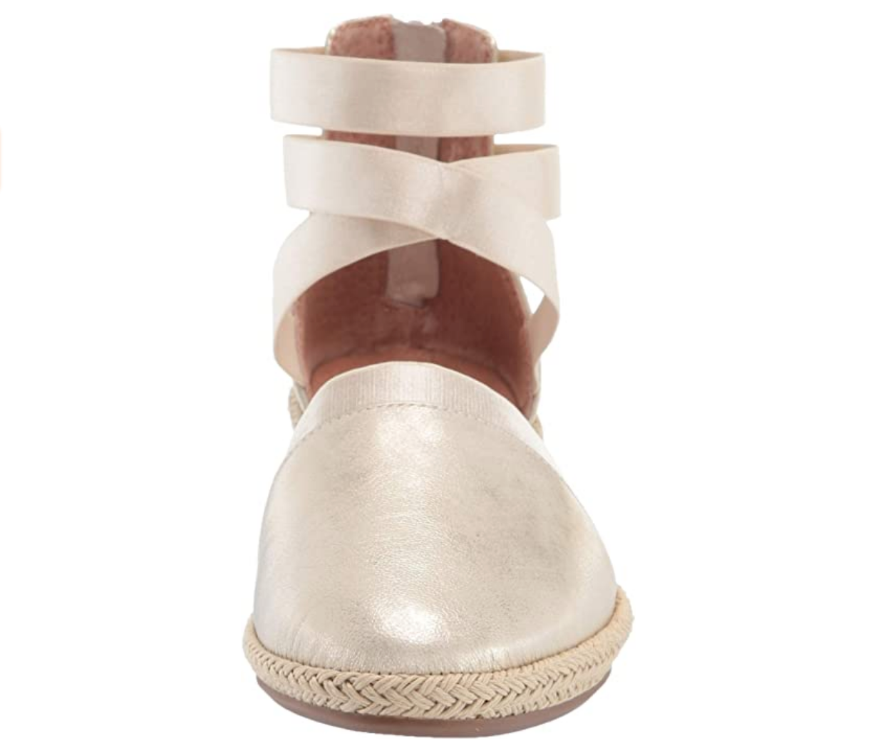 Gentle Souls by Kenneth Cole Women's Noa-Beth Sandals  Color Ice Gold Size 5.5M