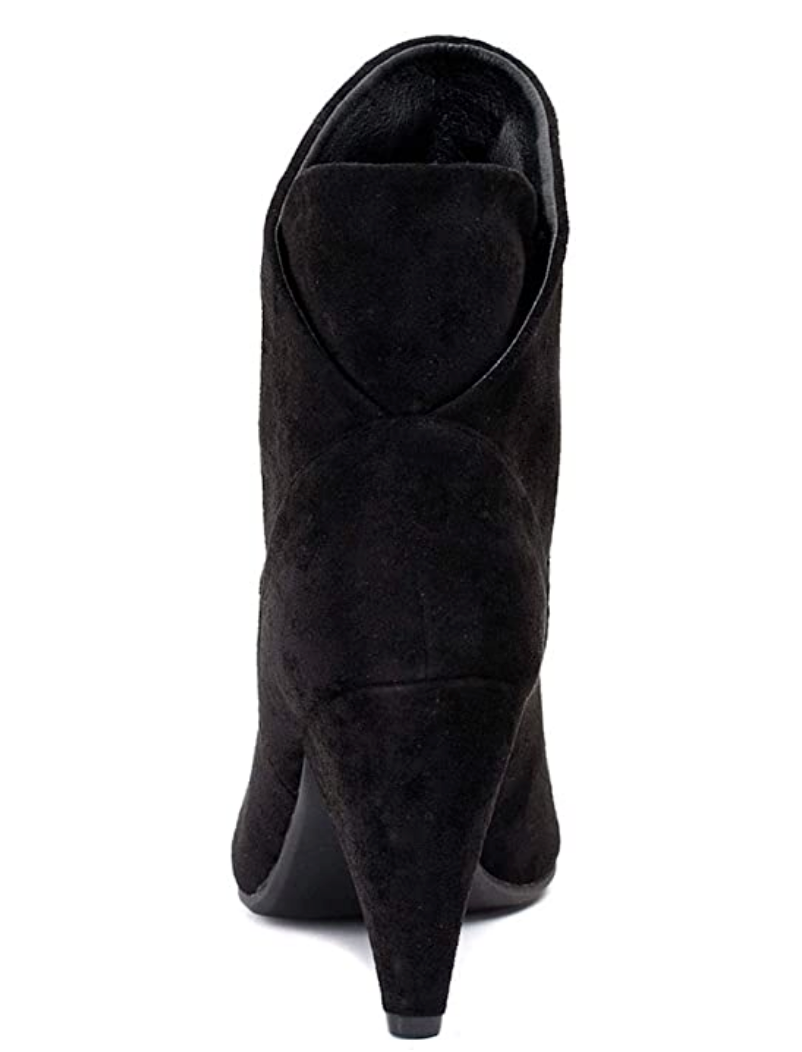GC Shoes Women's Dion Low Kitten Heel Ankle Boot 9.5M