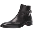 Bruno Magli Men's Angiolini Buckle Boots  Black Size 11.5