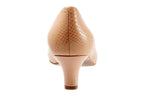 Trotters Women's Fishnet Anti-Microbial Slip On Pumps Color Nude Size 5.5M