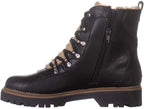 Style & Co Morggan Lace-Up Combat Booties  Color Black Size 8M