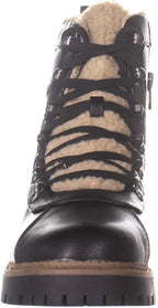 Style & Co Morggan Lace-Up Combat Booties  Color Black Size 8M