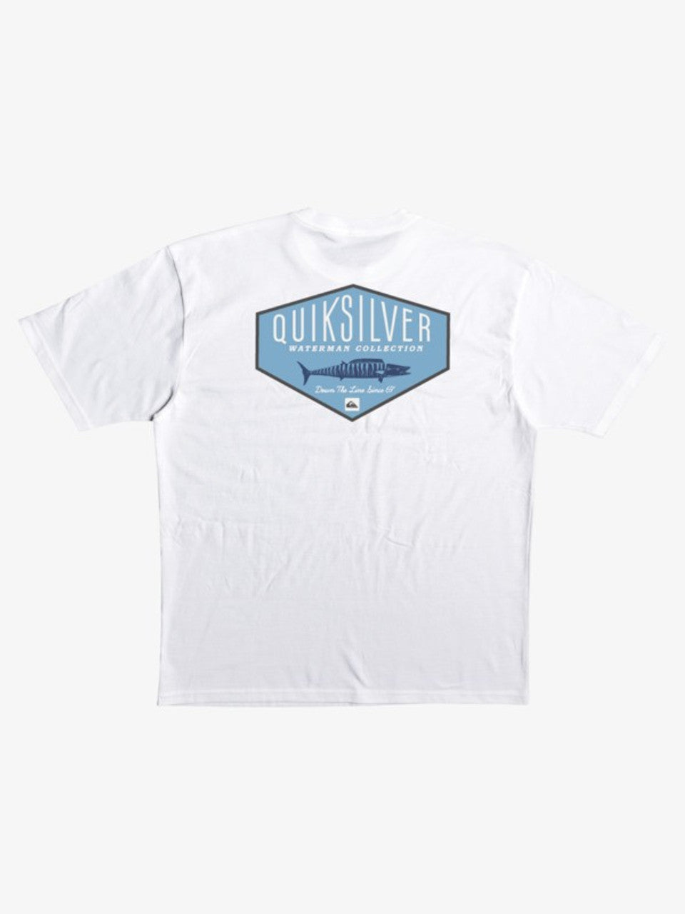 Quiksilver Mens Mini Wahoo T-shirt  Color White Size S