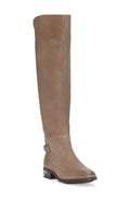 VINCE CAMUTO Women's Poppidal Knee High Riding Boot  Color Ethereal Gray Size 5M