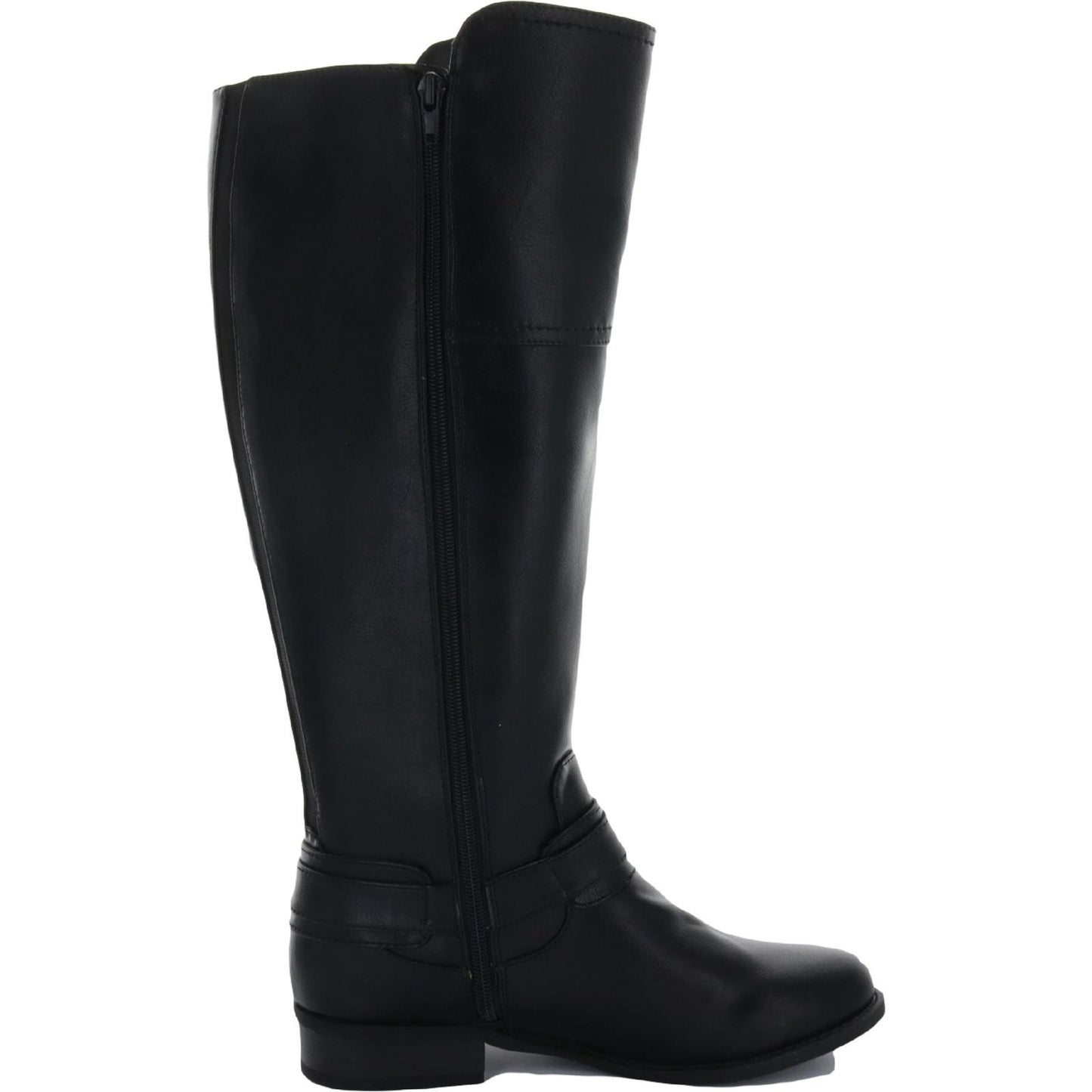 GBG Los Angeles Womens Harlea Wide Calf Riding Boots  Color Black Size 7.5M WC