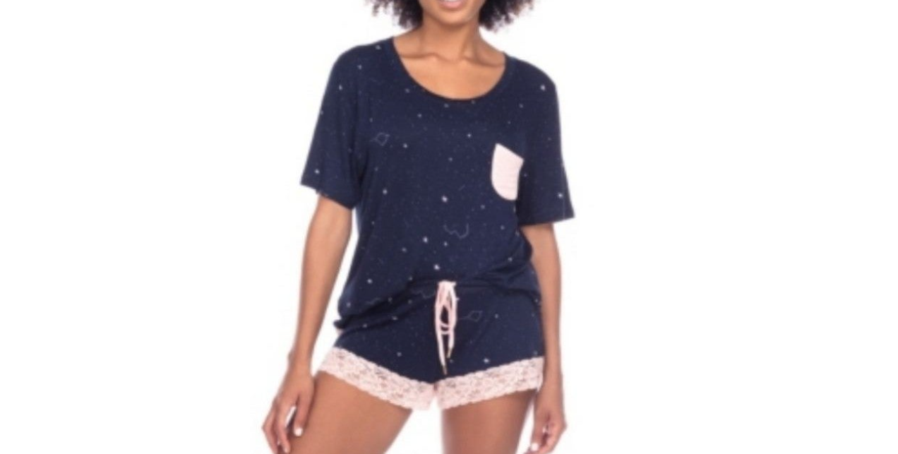 Honeydew Honeydew Intimates Something Sweet Pajama Set   Color Polar Constellation Size  M