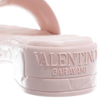 VALENTINO GARAVANI Womens Atelier 03 Rose Edition Flat Slides  Color Rose Quartz Size 9.5M/EU41