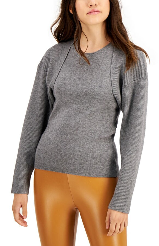 Lucy Paris Connell Bolero Top (Jacket Only)   Color Gray Size M