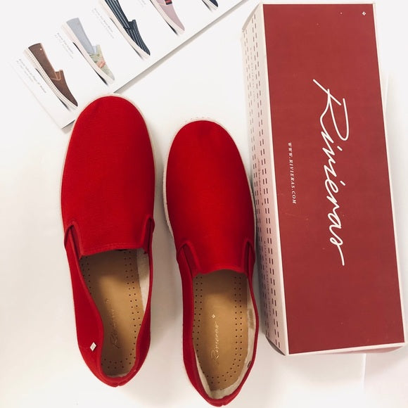 Rivieras Men’s Classic 10 Rouge Slip-On Sneakers  Style 1003 Size 9.5