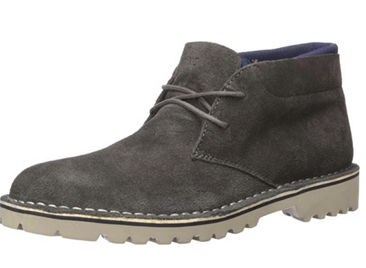 Kenneth Cole REACTION Men's Abie Desert Chuckka Boot  Size: 7 M  Color: Dark Grey