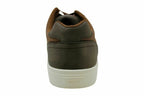 Levi's Men's Low Top Lace-up Fashion Sneakers  Brown Size 10.5