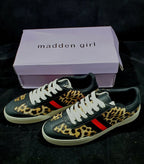 Madden Girl Fiona Sneaker  Color leopard/black Size 10M