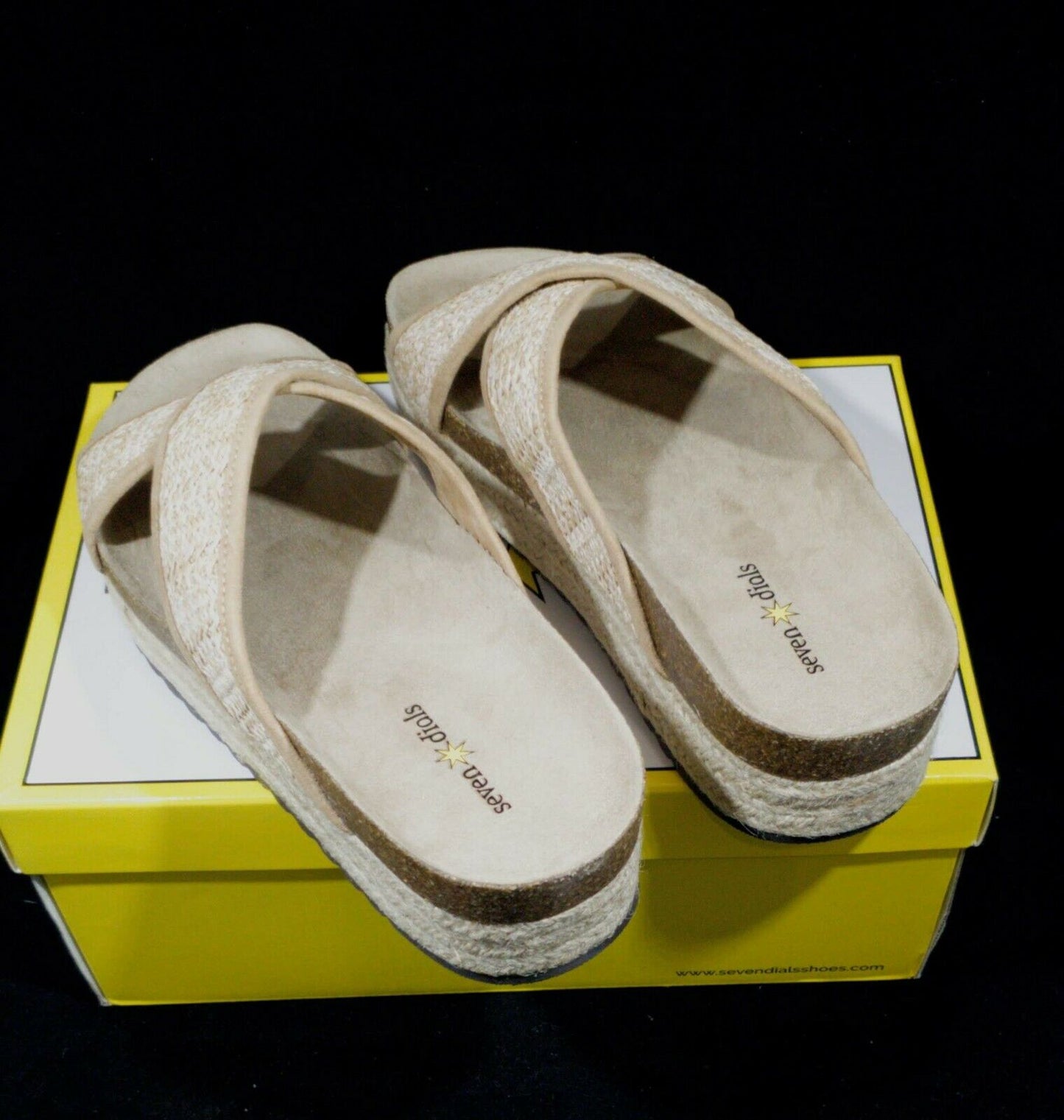 Seven Dials Women's Bradlie Sandal natural -   10m